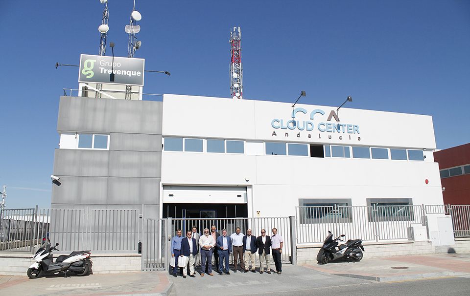 Visita de empresas malagueñas a Cloud Center Andalucía