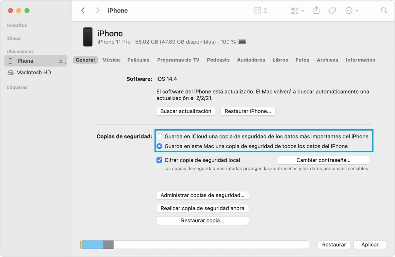 Cómo hacer copias de seguridad en la nube